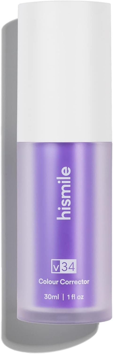 HiSmile V34 Colour Corrector Serum: Instant Purple Teeth Whitening Solution