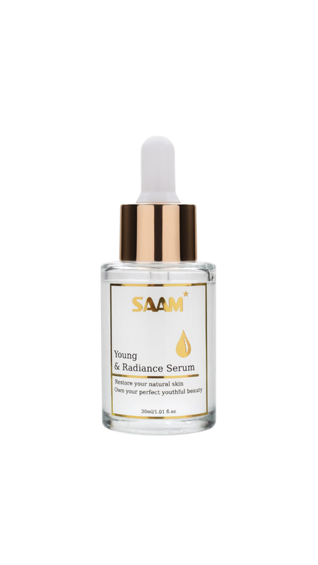 SAAM Young Radiance Serum: Korean Skincare for Brightening and Smooth Skin