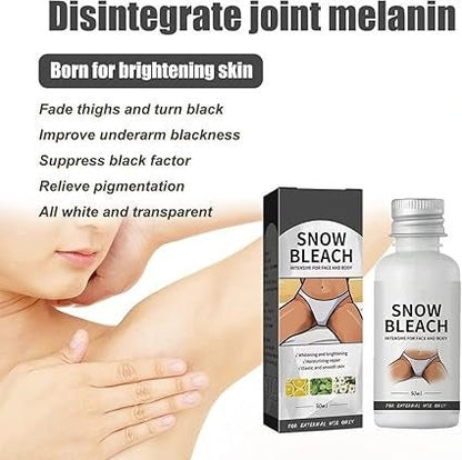 Snow Bleach Cream for lightening sensitive areas