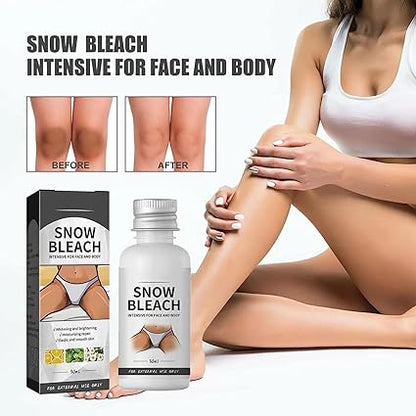 Snow Bleach Cream for lightening sensitive areas