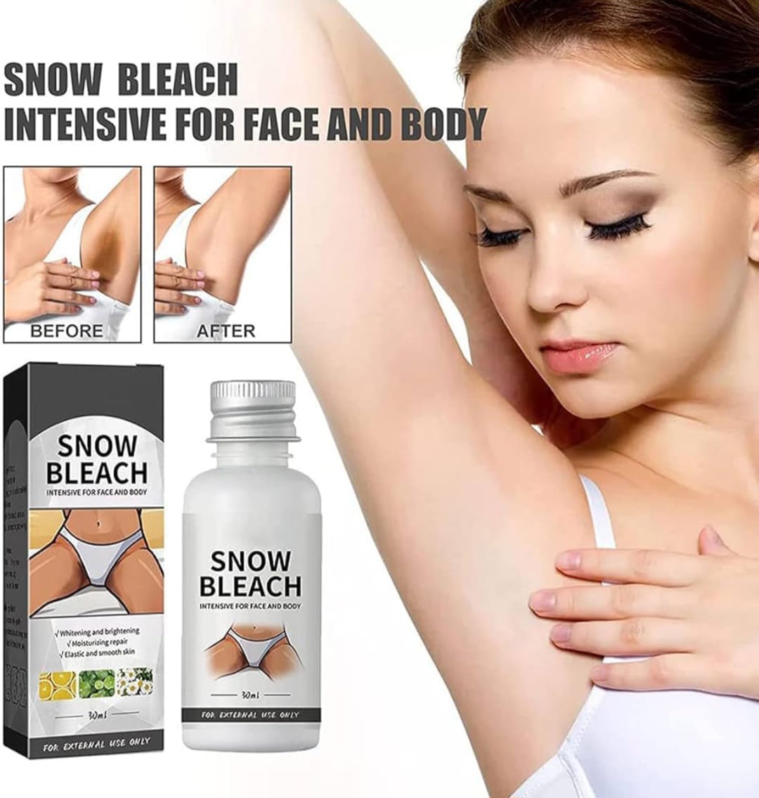 Snow Bleach Cream for lightening sensitive areas