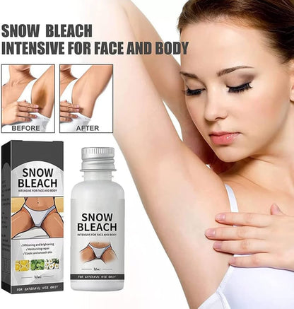Snow Bleach Cream for lightening sensitive areas