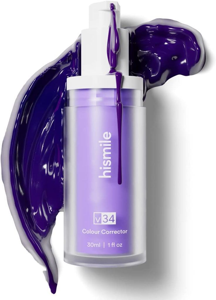 HiSmile V34 Colour Corrector Serum: Instant Purple Teeth Whitening Solution