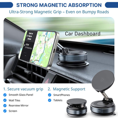 Magnetic Suction Car Phone Mount 2025 Model