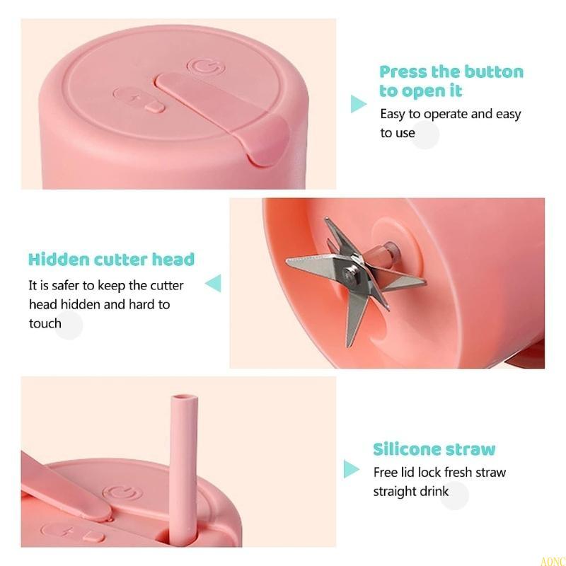 Mason Juicer Crusher - Portable Blender – Travel Blender Bottle