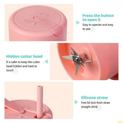 Mason Juicer Crusher - Portable Blender – Travel Blender Bottle