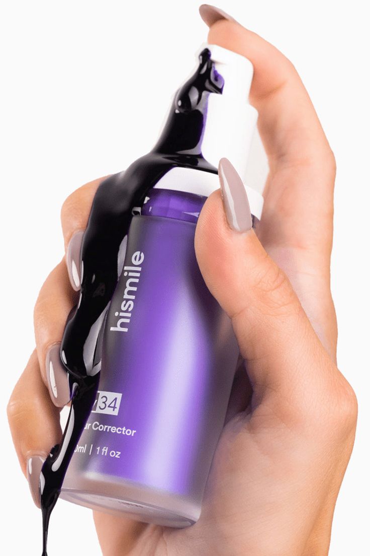 HiSmile V34 Colour Corrector Serum: Instant Purple Teeth Whitening Solution