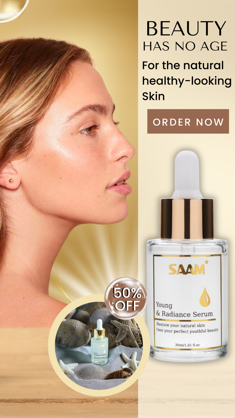 SAAM Young Radiance Serum: Korean Skincare for Brightening and Smooth Skin