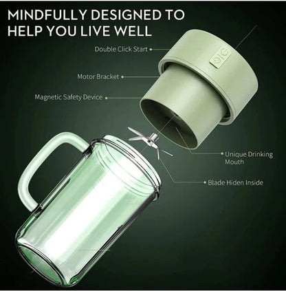 Mason Juicer Crusher - Portable Blender – Travel Blender Bottle