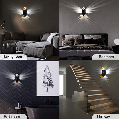Buy and Get Free Delivery 🔥  - Eagle Light Lamp With Remote Control & Powered by Battery