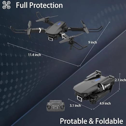 E99 Foldable HD Drone with 720p WiFi Camera