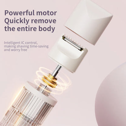 2 in 1 Double Head Electric Shaver | Easy Hair Removal