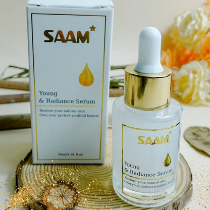 SAAM Young Radiance Serum: Korean Skincare for Brightening and Smooth Skin