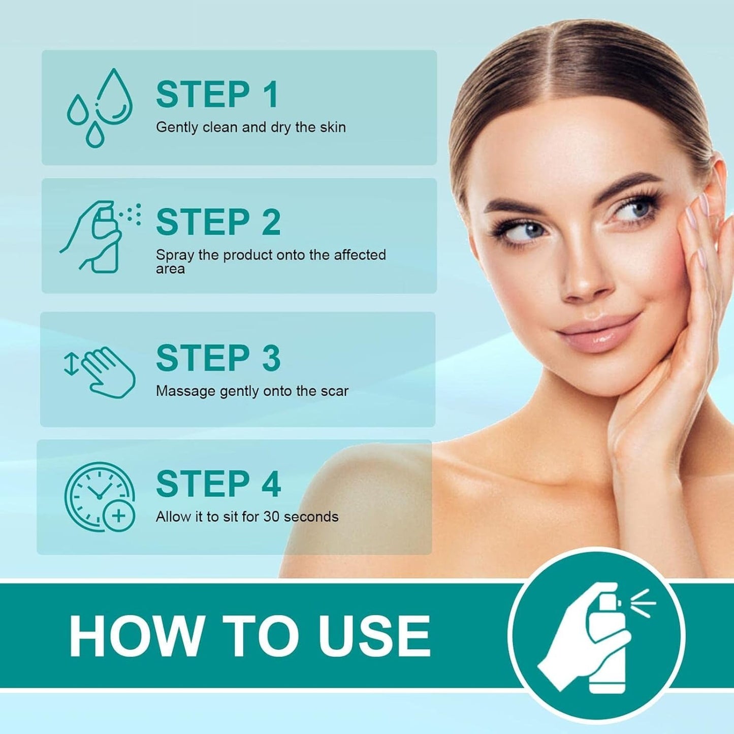 Advanced Scar Remover Spray – Gentle Acne & Dark Spot Solution