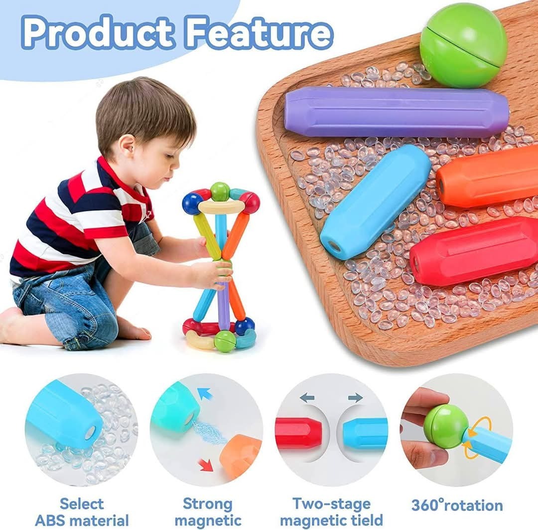 42 pcs Magnetic Building Blocks